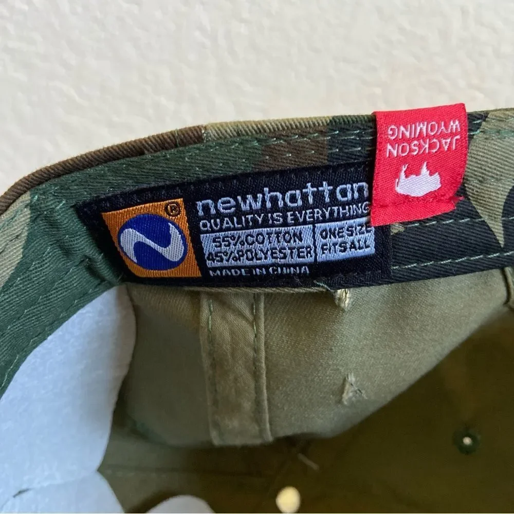 Newhattan Camouflage Distressed Cap